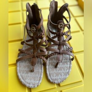 Michael Kors Gladiator Sandals Size 4